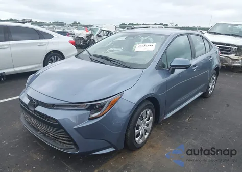 2025 Toyota Corolla Le из США, поврежденный, VIN 5YFB4MDE9SP341108